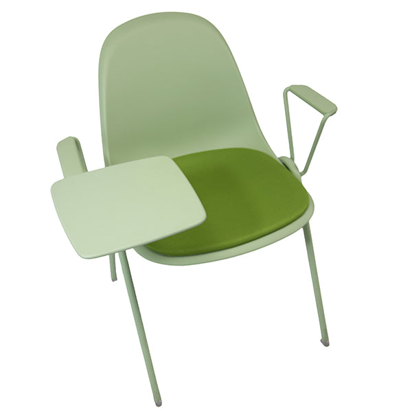 Unisit - BA4V-BR2T-2-VE - Seduta attesa Bolla - con braccioli fissi e tavoletta - verde - Unisit - 105789 -  Conf. da 2 Pz.
