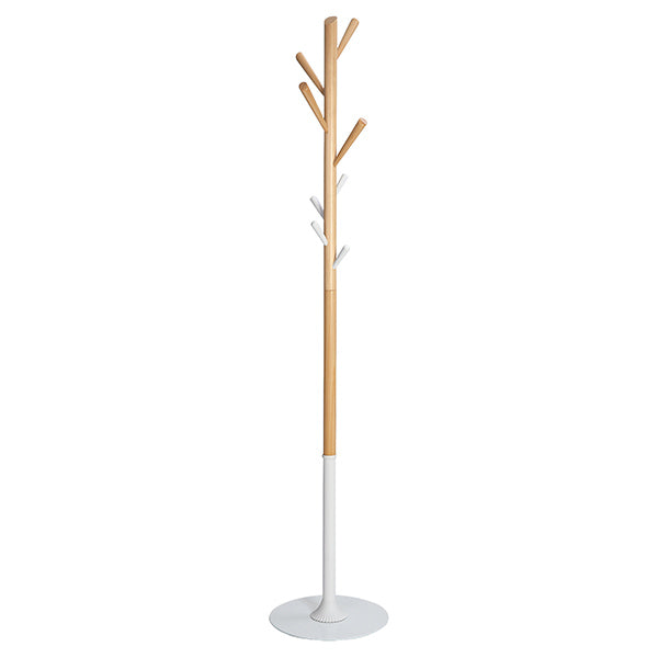 ALBA - PMTREE BC - Appendiabiti - Ø35,5 x H175 cm - legno - bianco - Alba - 105809 -  Conf. da 1 Pz.