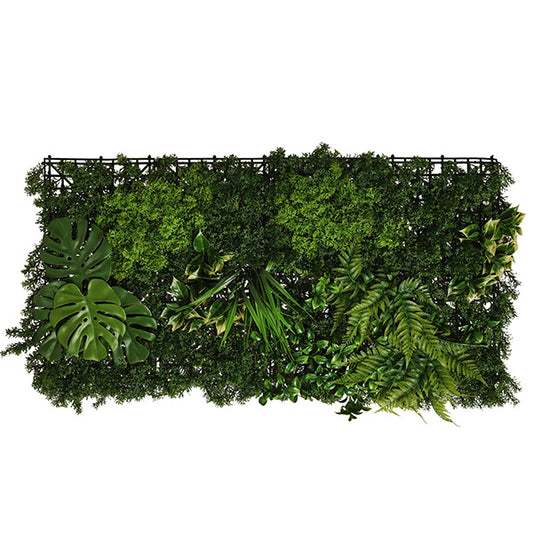 Verdemax - 5674 - Siepe sintetica Verdecor Bosco - 0,5 x 1 mt - Verdemax - 105811 -  Conf. da 1 Pz.