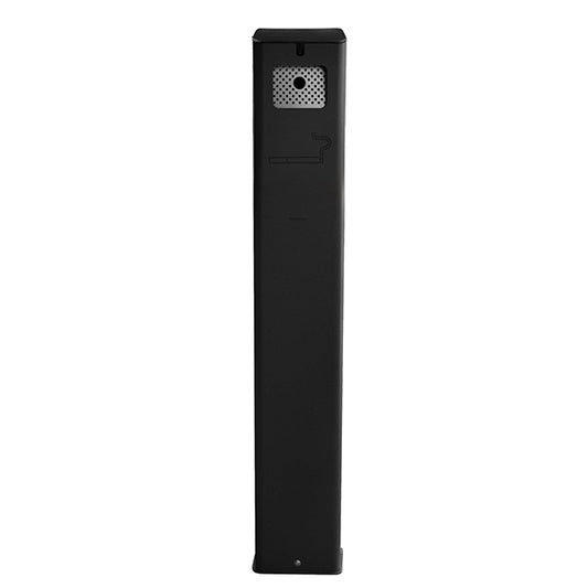 STILCASA - PTE-C - Posacenere da terra - acciaio - 17,5 x 10,5 x 106 cm - 2 L - nero - Stilcasa - 105843 -  Conf. da 1 Pz.