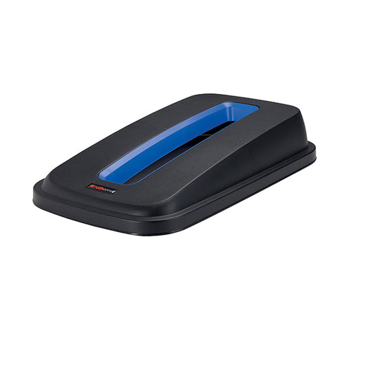 ROTHO - F800036 - Coperchio per cestino SELECTO - con fessura - nero-blu - Rotho - 105890 -  Conf. da 1 Pz.