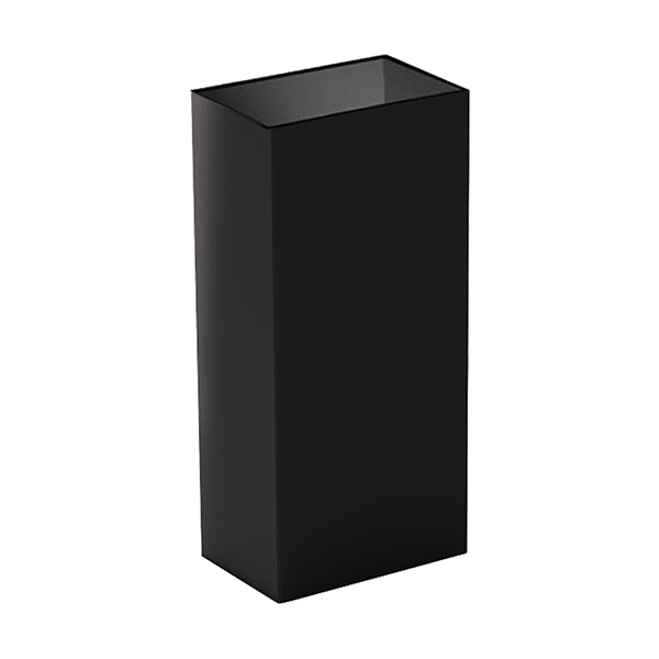 Medial - 790402 - Contenitore gettacarte Bob Color - 23 x 35 x 75 cm - 60 L - metallo - nero - Medial - 105899 -  Conf. da 1 Pz.