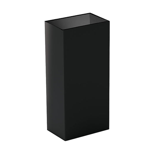 Medial - 790402 - Contenitore gettacarte Bob Color - 23 x 35 x 75 cm - 60 L - metallo - nero - Medial - 105899 -  Conf. da 1 Pz.