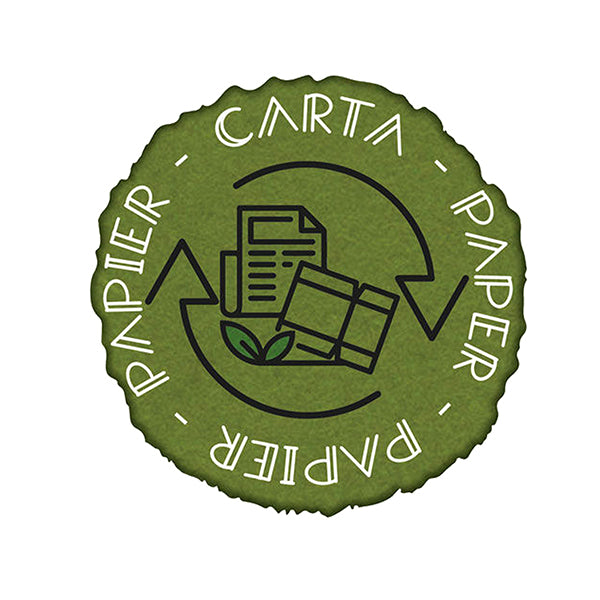Medial - 711902 - Etichetta in vinile raccolta differenziata Stik - carta - autoadesiva - 10,5 x 10,5 cm - PVC - verde - Medial International - 105904 -  Conf. da 1 Pz.