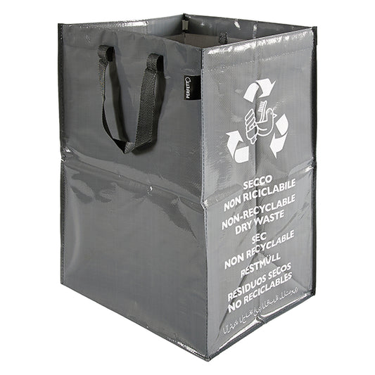 PERFETTO - 12854 - Contenitore Ricicla Bag - indifferenziata - 30 x 38 x 55 cm - grigio - Perfetto - 105907 -  Conf. da 1 Pz.