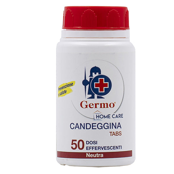 Germo - T201 - Candeggina Tab - neutro - Germo - conf. 50 pezzi - 105913 -  Conf. da 1 Pz.