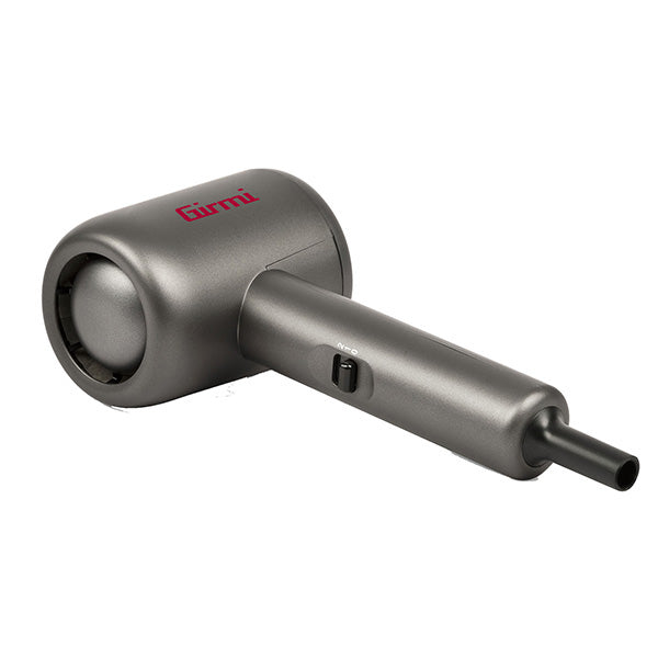 GIRMI - PH0400 - Asciugacapelli da viaggio PH04 - 9,5 x 19 x 6,5 cm - 1000 W - 220-240 V - grigio - Girmi - 105924 -  Conf. da 1 Pz.