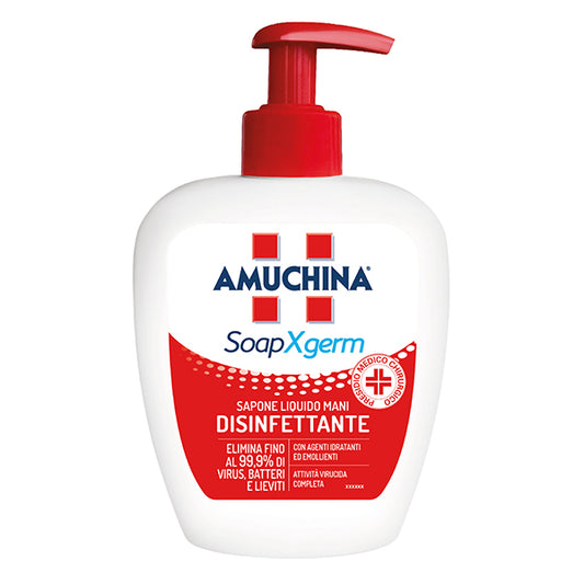 Amuchina Professional - 419846 - Sapone liquido disinfettante mani SoapXgerm - 250 ml - Amuchina - 105928 -  Conf. da 1 Pz.