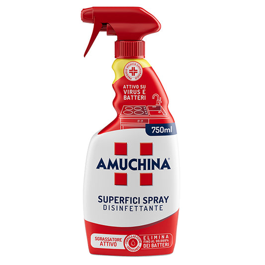 Amuchina Professional - 419862 - Superifici Spray Multiuso battericida e virucida - 750 ml - Amuchina Professional - 105934 -  Conf. da 1 Pz.