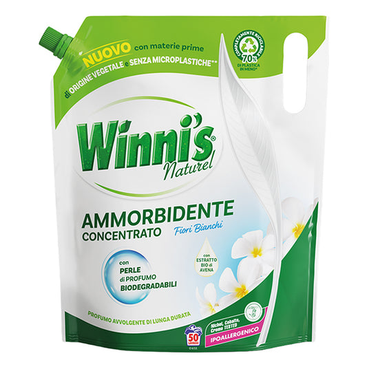 Winni's - M037420 - Ammorbidente ecoformato - concentrato - 1250 ml - fiori bianchi - Winni's - 105937 -  Conf. da 1 Pz.