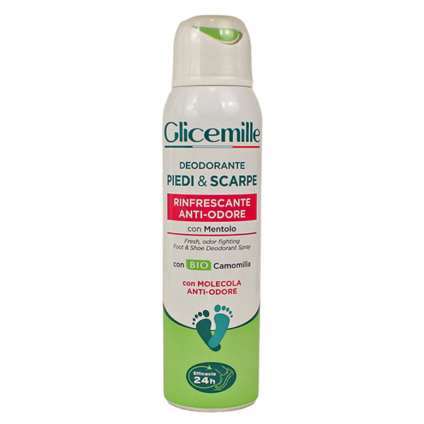 Glicemille - 182510 - Deodorante spray piedi e scarpe - 150 ml - Glicemille - 105944 -  Conf. da 1 Pz.