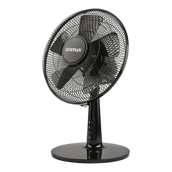 No Brand - G5004700 - Ventilatore da tavolo Total Black 30 - 3 velocità - 35 W - pala diametro 30 cm - nero - G3 Ferrari - 106065 -  Conf. da 1 Pz.