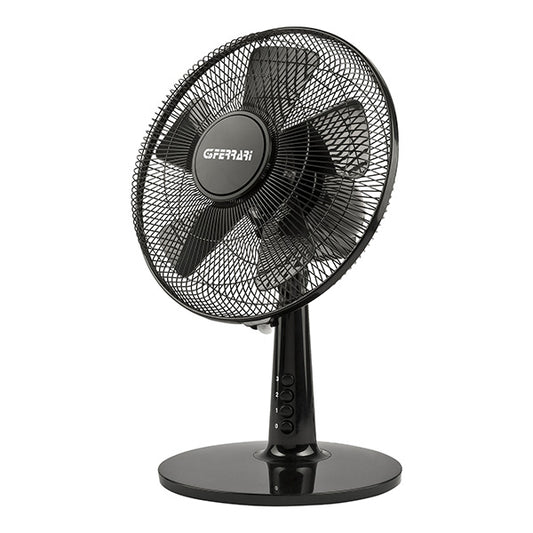 No Brand - G5004700 - Ventilatore da tavolo Total Black 30 - 3 velocità - 35 W - pala diametro 30 cm - nero - G3 Ferrari - 106065 -  Conf. da 1 Pz.