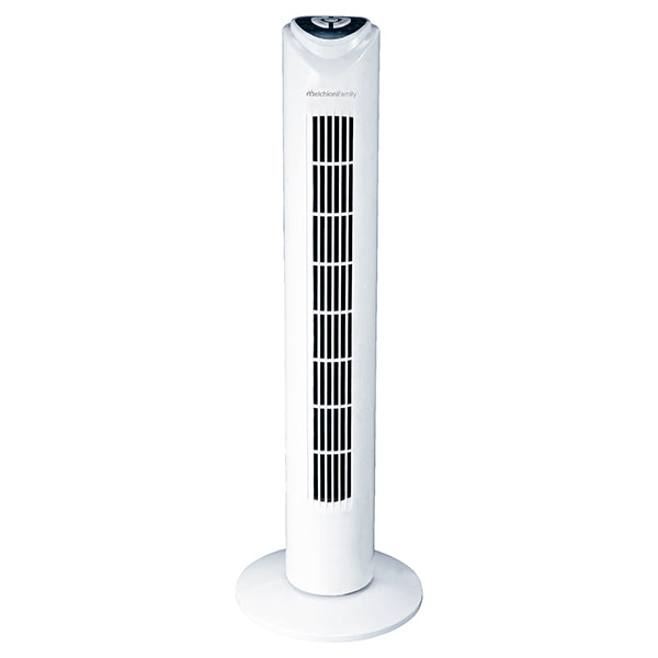 Melchioni Family - 118620060 - Ventilatore a torretta MF2413TOW - da terra - 3 velocità - 45 W - 27 x 81 cm - Melchioni Family - 106079 -  Conf. da 1 Pz.