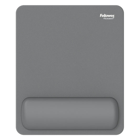 FELLOWES - 100142556 - Mousepad Breyta - con poggiapolsi - con microban - grigio - Fellowes - 106226 -  Conf. da 1 Pz.