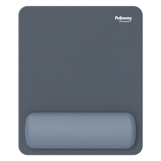 FELLOWES - 100142557 - Mousepad Breyta - con poggiapolsi - con microban - blu marino - Fellowes - 106227 -  Conf. da 1 Pz.