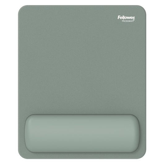 FELLOWES - 100142558 - Mousepad Breyta - con poggiapolsi - con microban - salvia - Fellowes - 106228 -  Conf. da 1 Pz.