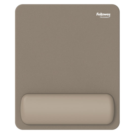 FELLOWES - 100142559 - Mousepad Breyta - con poggiapolsi - con microban - sabbia - Fellowes - 106229 -  Conf. da 1 Pz.