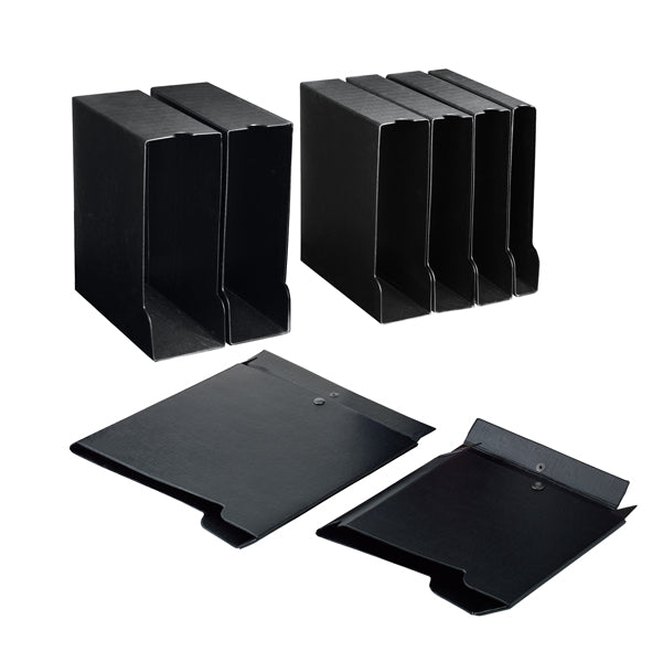 SEI ROTA - 67142510 - Custodia per raccoglitori 25 - dorso 3,5 cm - nero - Sei rota - 25585 -  Conf. da 1 Pz.