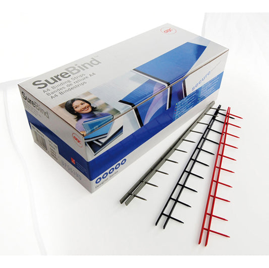 GBC - 1132840 - Pettini Surebind - 10 denti - 25 mm - bianco - GBC - conf. 100 pezzi - 26881 -  Conf. da 1 Pz.