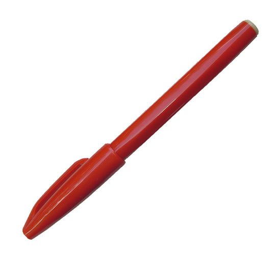 PENTEL - S520-B - Pennarello Sign Pen S520 punta feltro - punta 2 mm - rosso - Pentel - 29858 -  Conf. da 12 Pz.