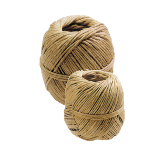 VIVA - 1410 - Rotolo di spago - diametro 3,5 mm - lunghezza 75 m - canapa naturale titolo 2 3-4 - 500 gr - Viva - conf. 6 pezzi - 38107 -  Conf. da 1 Pz.