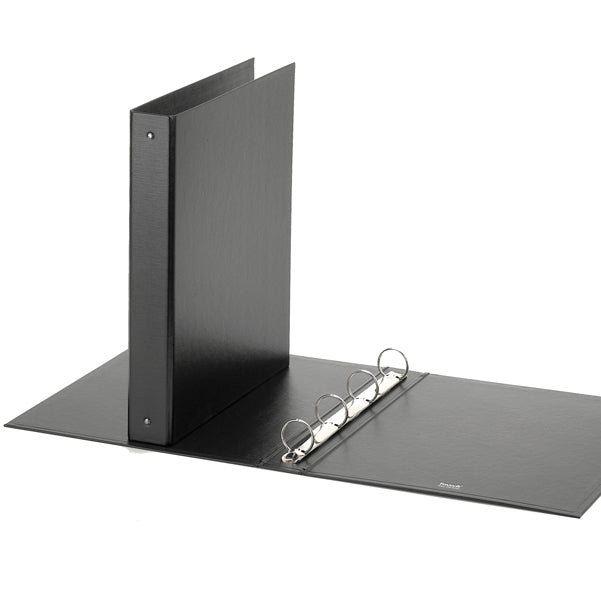 FAVORIT - 400050927 - Raccoglitore Europa - 22 x 30 cm - 4 anelli tondi 30 mm - dorso 4 cm - nero - Favorit - 39409 -  Conf. da 1 Pz.