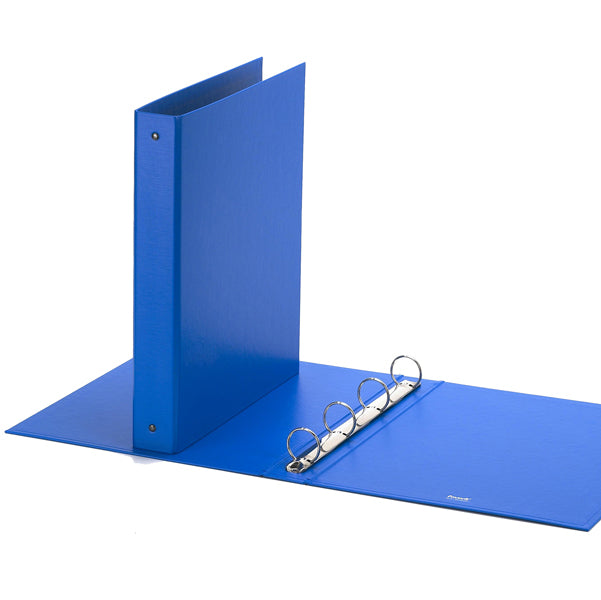 FAVORIT - 400051000 - Raccoglitore Europa - 22 x 30 cm - 4 anelli tondi 30 mm - dorso 4 cm - azzurro - Favorit - 47015 -  Conf. da 1 Pz.