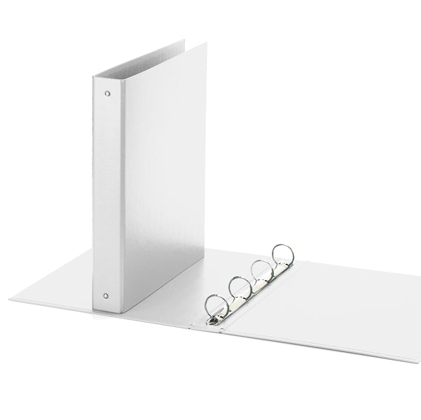FAVORIT - 400051158 - Raccoglitore Europa - 22 x 30 cm - 4 anelli tondi 30 mm - dorso 4 cm - bianco - Favorit - 47321 -  Conf. da 1 Pz.