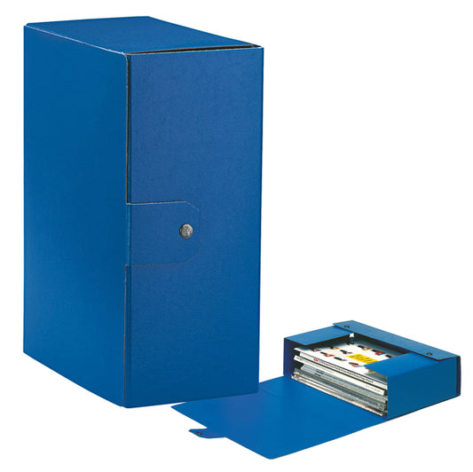 ESSELTE - 390335050 - Scatola progetto Eurobox - dorso 15 cm - 25 x 35 cm - blu - Esselte - 48357 -  Conf. da 5 Pz.