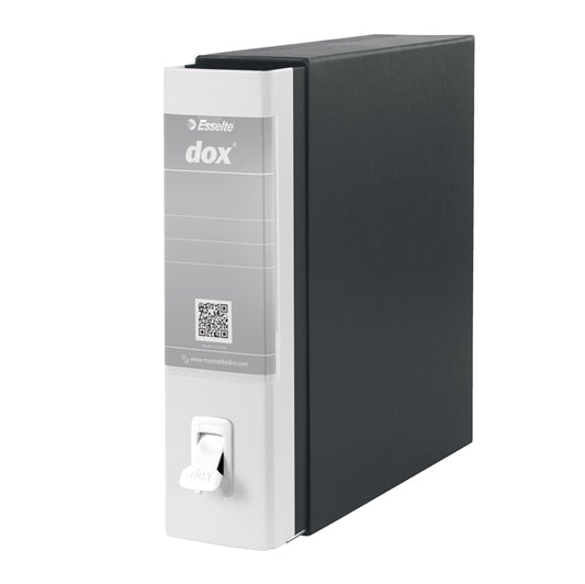DOX - D26103 - Registratore Dox 1 - dorso 8 cm - commerciale 23 x 29,7 cm - bianco - Esselte Dox - 51233 -  Conf. da 1 Pz.