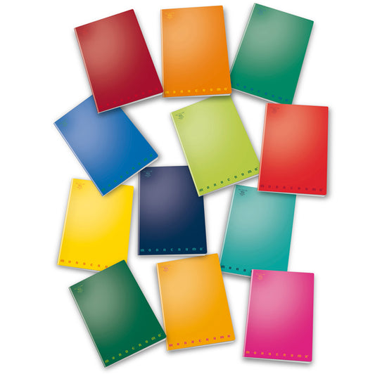 PIGNA - 0229887BI - Maxiquaderno Monocromo - A4 - bianco - 42 fogli - 80gr - Pigna - 51907 -  Conf. da 10 Pz.