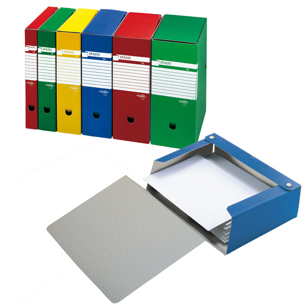 SEI ROTA - 67891507 - Scatola archivio Spazio - dorso 15 cm - 25 x 35 cm - blu - Sei Rota - 54102 -  Conf. da 1 Pz.