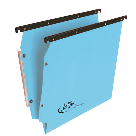 BERTESI - 414FLINK-A3 - Cartella sospesa Joker - armadio - interasse 33 cm - fondo V - 33 x 28 cm - blu - Bertesi - 54891 -  Conf. da 25 Pz.