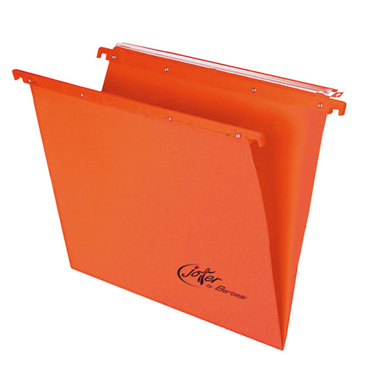 BERTESI - 400-330 LINK-A2 - Cartella sospesa Joker - cassetto - interasse 33 cm - fondo V - 31,3 x 25 cm - arancio - Bertesi - 54898 -  Conf. da 25 Pz.