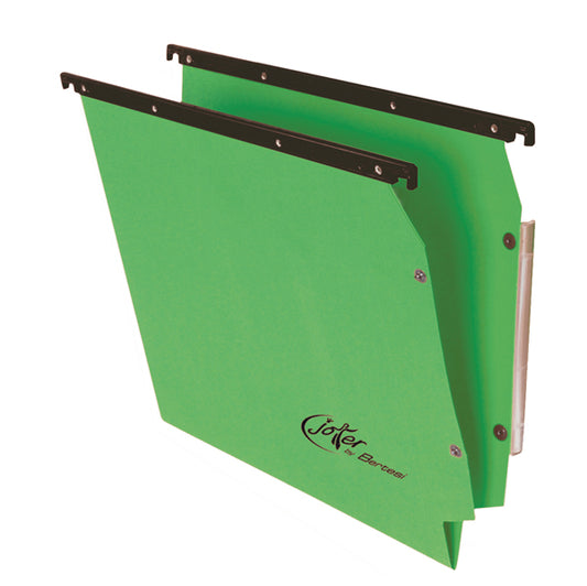 BERTESI - 414F LINK-A6 - Cartella sospesa Joker - armadio - interasse 33 cm - fondo V - 33 x 28 cm - verde - Bertesi - 54903 -  Conf. da 25 Pz.