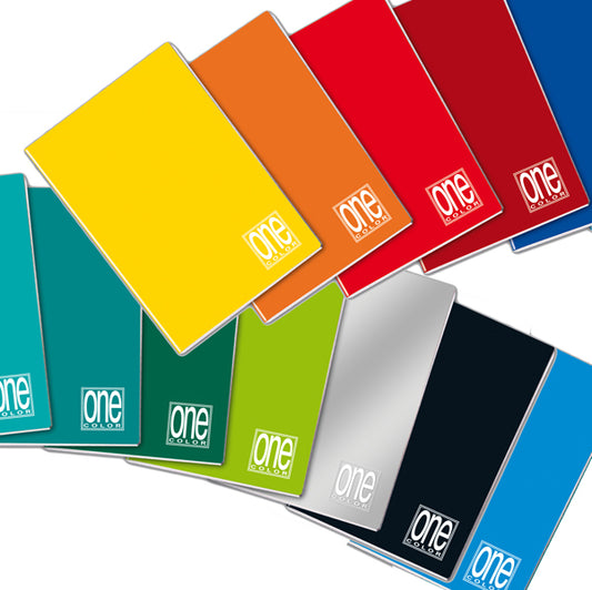 BLASETTI - 1409 - Maxiquaderno One Color - A4 - rigo di 3a - 20+1 fogli - 80 gr - Blasetti - 59475 -  Conf. da 10 Pz.