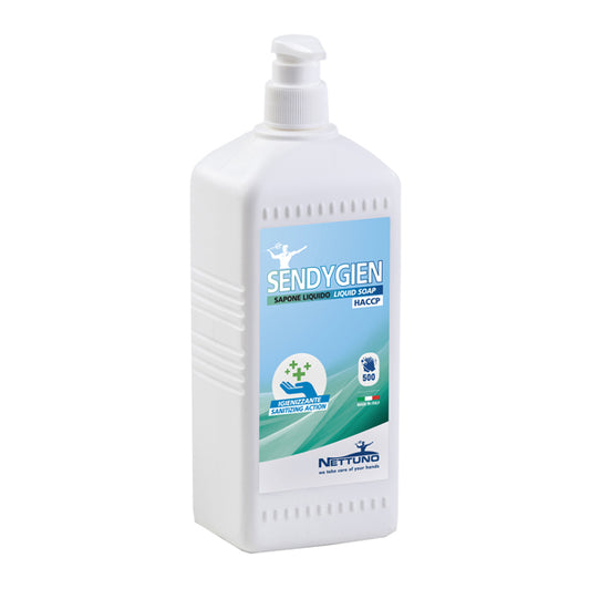 NETTUNO - 00507 - Sapone igienizzante Sendygien - inodore - Nettuno - dispenser da 1 L - 67480 -  Conf. da 1 Pz.