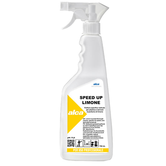 ALCA - ALC352 - Detergente multiuso Speed Up Limone - Alca - trigger da 750 ml - 74146 -  Conf. da 1 Pz.