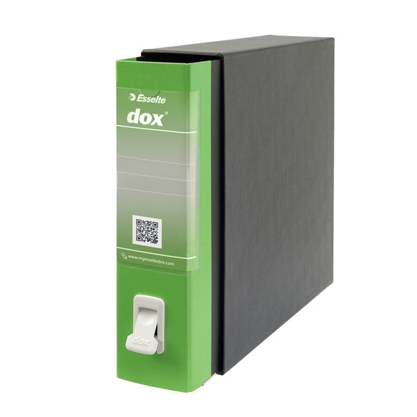 DOX - D26226 - Registratore Dox 2 - dorso 8 cm - protocollo 23 x 34 cm - greenery - Esselte Dox - 80959 -  Conf. da 1 Pz.