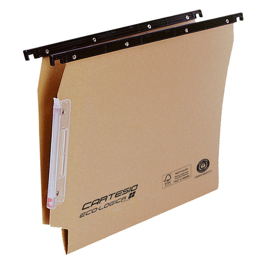 BERTESI - 114F BETA-A1 - Cartella sospesa Cartesio Eco-logica - armadio - 33 cm - fondo V - 33 x 28 cm - avana - Bertesi - 86118 -  Conf. da 25 Pz.