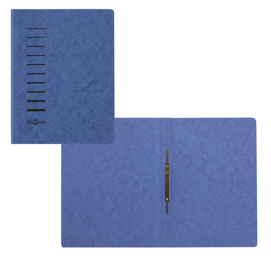PAGNA - 28001-02 - Cartellina semplice con pressino- 265 gr - A4 - cartone pressato - blu - Pagna - 86593 -  Conf. da 25 Pz.