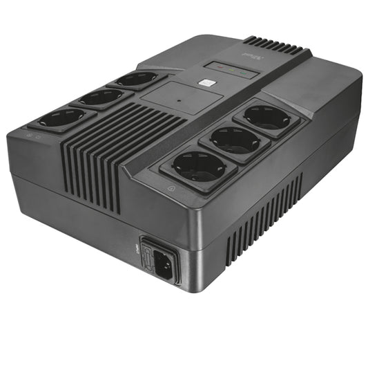 TRUST - 23326 - Gruppi di continuità Maxxon 800VA UPS - Trust - 88508 -  Conf. da 1 Pz.