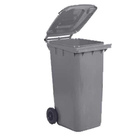 MobilPlastic - 1-120-5-GRB - Bidone carrellato - 48x55x93 cm - 120 L - grigio - Mobil Plastic - 90020 -  Conf. da 1 Pz.