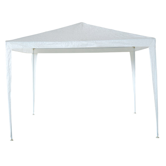 Garden Friend - G1617002 - Gazebo Facile - 3 x 3 m - acciaio-PL - bianco - Garden Friend - 91701 -  Conf. da 1 Pz.