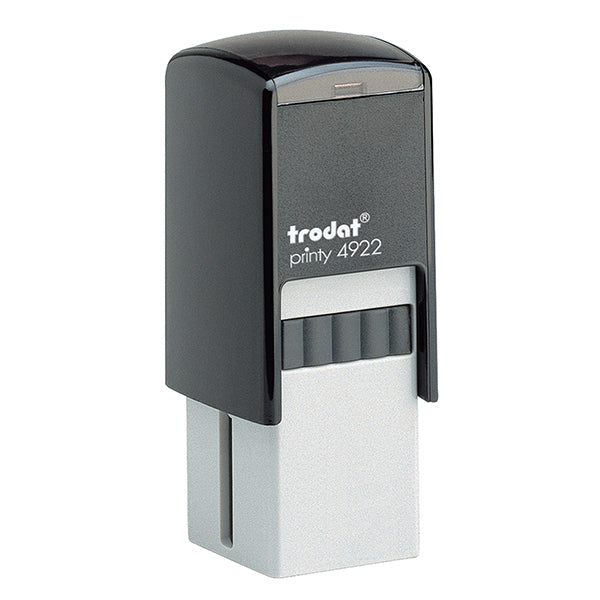 TRODAT - 69666. - Timbro quadrato 4922 - personalizzabile - 20 x 20 mm - 5 righe - autoinchiostrante - Trodat - 92563 -  Conf. da 1 Pz.
