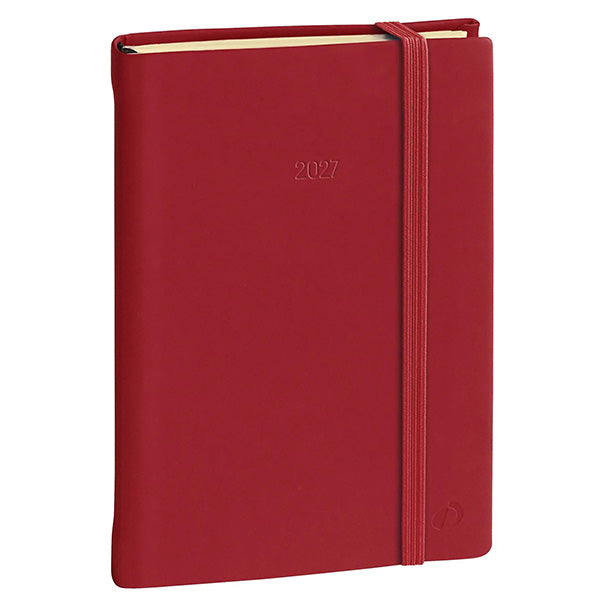 QUOVADIS - 286518Q - Agenda settimanale Ministro Prestige 2027 - 16 x 24 cm - silk bordeaux - Quo Vadis - 92982 -  Conf. da 1 Pz.