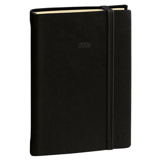 QUOVADIS - 285961Q - Agenda settimanale Affari Prestige ML 2026 - 10 x 15 cm - silk nero - Quo Vadis - 92983 -  Conf. da 1 Pz.