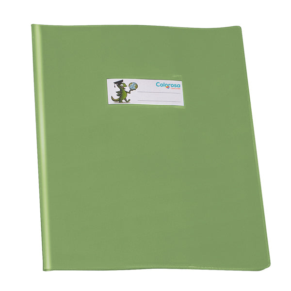 Colorosa - 34718051.30 - Coprimaxi GreenLine - 21 x 30 cm - PVC - 220 mic - c-alette - lucido - verde chiaro - Colorosa - 93812 -  Conf. da 30 Pz.