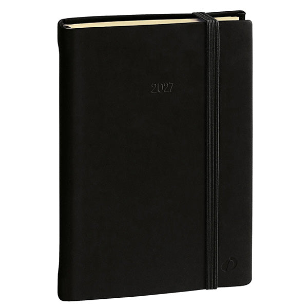 QUOVADIS - 375012Q - Agenda giornaliera - Daily 21 Prestige 2027 - 13 x 21 cm - copertina Silk - nero - Quo Vadis - 94609 -  Conf. da 1 Pz.